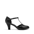 thumbnail image 2 of Dream Pairs Women's T-Strap Heels with 6.5cm Block Heel, Vintage-Inspired Mary Jane Pumps, 2 of 7
