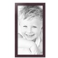 thumbnail image 2 of ArtToFrames 12" x 23" Cherry Picture Frame, 12x23 inch Red Wood Poster Frame (WOM-4095), Pack, 2 of 8