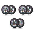thumbnail image 1 of 6 Pcs Roues de Remplacement pour Trottinette 100mm avec Roulement Roues en Pu pour Trottinette à Bascule, Extrême, Trottinettes, 1 of 6