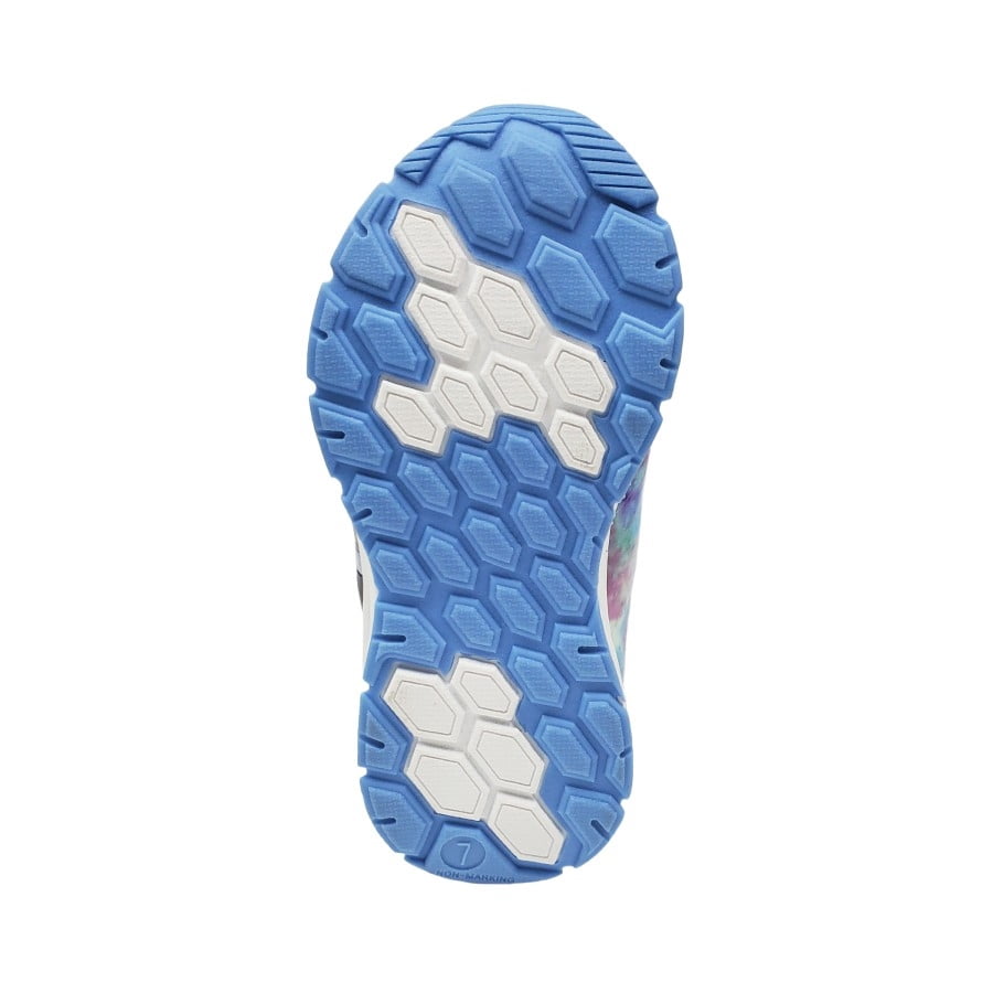 Disney Toddler Girls Frozen Light Up Sneakers - Silver/Blue, 10