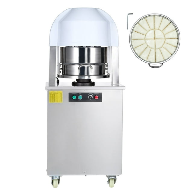 KFFKFF Automated Dough Partitioning and Shaping Device, Capable of Creating 20 Dough Balls Simultaneously, Weight Range from 2.12oz to 9.17oz, Equipped with Genuine Copper Motor and Tray