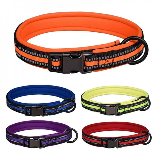 Reflective Cat Collars Safety Quick Release Adjustable Nylon Reflective