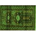 thumbnail image 1 of Ahgly Company Indoor Rectangle Persian Green Traditional Area Rugs, 2' x 5', 1 of 1