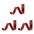 thumbnail image 3 of Guardoinrt Happy Birthday Ribbons DIY Gift Wrapping for Cake Flowers Box Red 10Yard 1.5cm 3Set, 3 of 6
