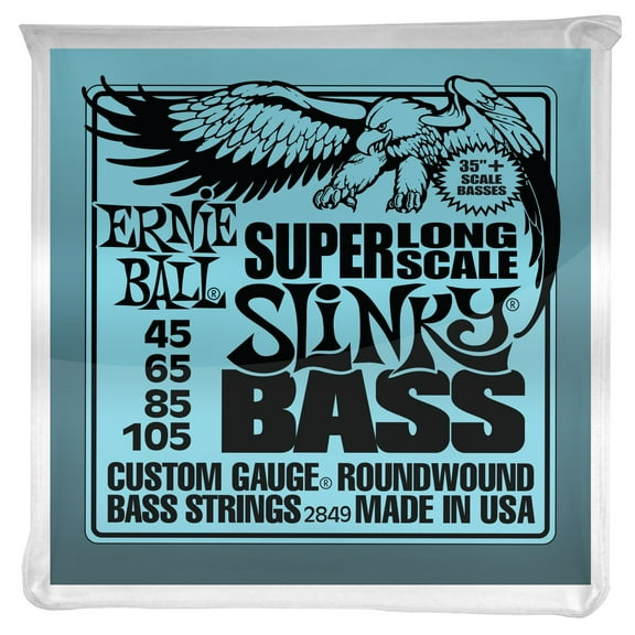 Ernie Ball Guitar Nickel Wound Slinky Bass Strings