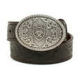 thumbnail image 1 of Ariat A1300208-30 Garçon Boucle Florale et Ceinture Embossée, Beige - Taille 30, 1 of 2