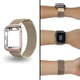 thumbnail image 1 of Correa para Apple Watch  de 41 mm Metálica + Protector lateral de pantalla. Estilo Milanese. Mamá Pulpo  Milanese case lateral, 1 of 7