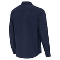 thumbnail image 3 of Men's-Antigua  Navy New York City FC Exposure Woven Long Sleeve Button-Up Shirt, 3 of 3