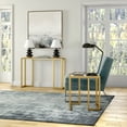 thumbnail image 7 of Evelyn&Zoe Oscar 20" Wide Square Side Table, Brass, 7 of 7