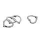 thumbnail image 4 of Encantos de perlas de corazón 100 Piezas Hueco de Plata Colgantes para Joyería Diy, 4 of 9