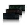 thumbnail image 2 of Adesso SlimTouch 120 - 3-Color Illuminated Compact Multimedia Keyboard, 2 of 9