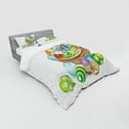 thumbnail image 3 of Ambesonne Easter Bedding Set 3 Pcs, Basket of Colorful Eggs, Twin, Multicolor, 3 of 3