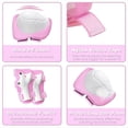 thumbnail image 3 of Rodilleras para Niños, Juego de Coderas, Equipo de Protección para Niños Pequeños, Rodilleras para Niñas y Niños con Muñequeras Rosa, 3 of 5
