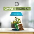 thumbnail image 6 of Live Venus Flytrap Kit with Carnivorous Plant Food, Tweezers & 4.5" Blue Terrarium – Indoor Bug-Eating STEM Gift for Kids & Adults Fly Trap, 6 of 9