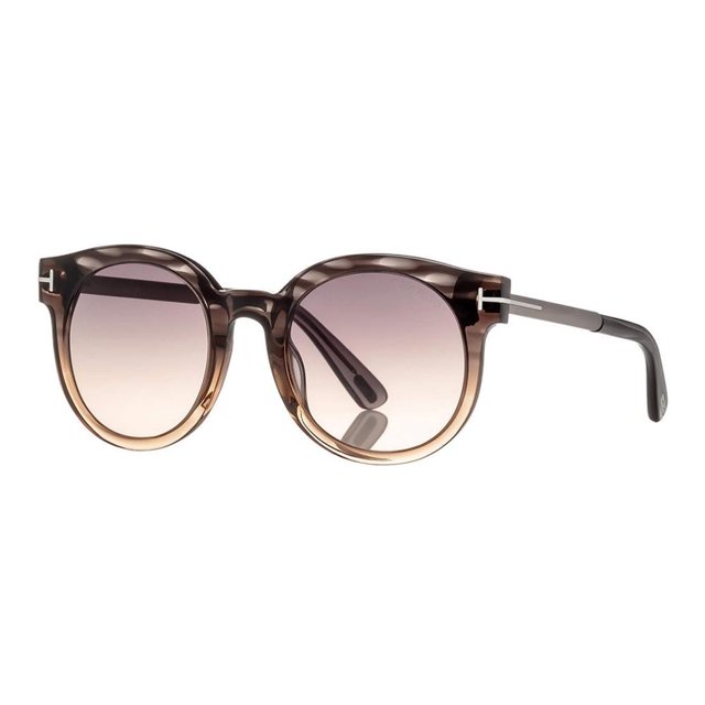 Lentes de Sol Tom Ford Redondo Gris