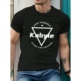 thumbnail image 1 of Freedom Kabyle Geometric Print Men's T-Shirt - Casual Short Sleeve, Breathable Polyester, Machine Washable - Perfect for Summer, 1 of 4