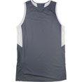 thumbnail image 2 of Adidas Mens 2-Tone Basketball Team Jersey graywhite 3XLT, 2 of 2