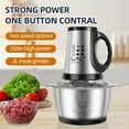 thumbnail image 4 of LAC LAICHY 8-Cup 250W,Variable Speed Food Processor, Silver, 4 of 8