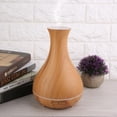 thumbnail image 3 of Humidificador difusor de aroma de aceite esencial de 550 ml con luz LED de 7 colores 100-240 V enchufe de EE. UU. (luz), 3 of 8
