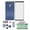 Blue, variant on Phone Glass Screen and Rear Door Repair Kit for Samsung Galaxy Note 9 - Blue Replacement Panel