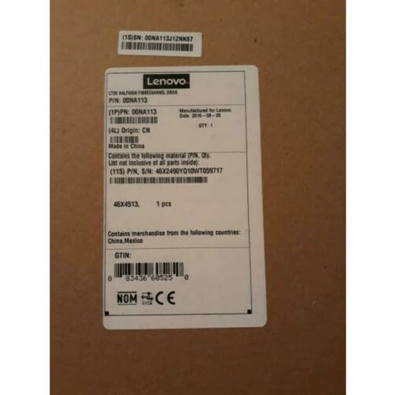 IBM LTO5 FC HH Ultrium 1.5/3 TB 3573-8248 00V6733 46X6075 Tape Drive for TS3100 636946497248 Unidade