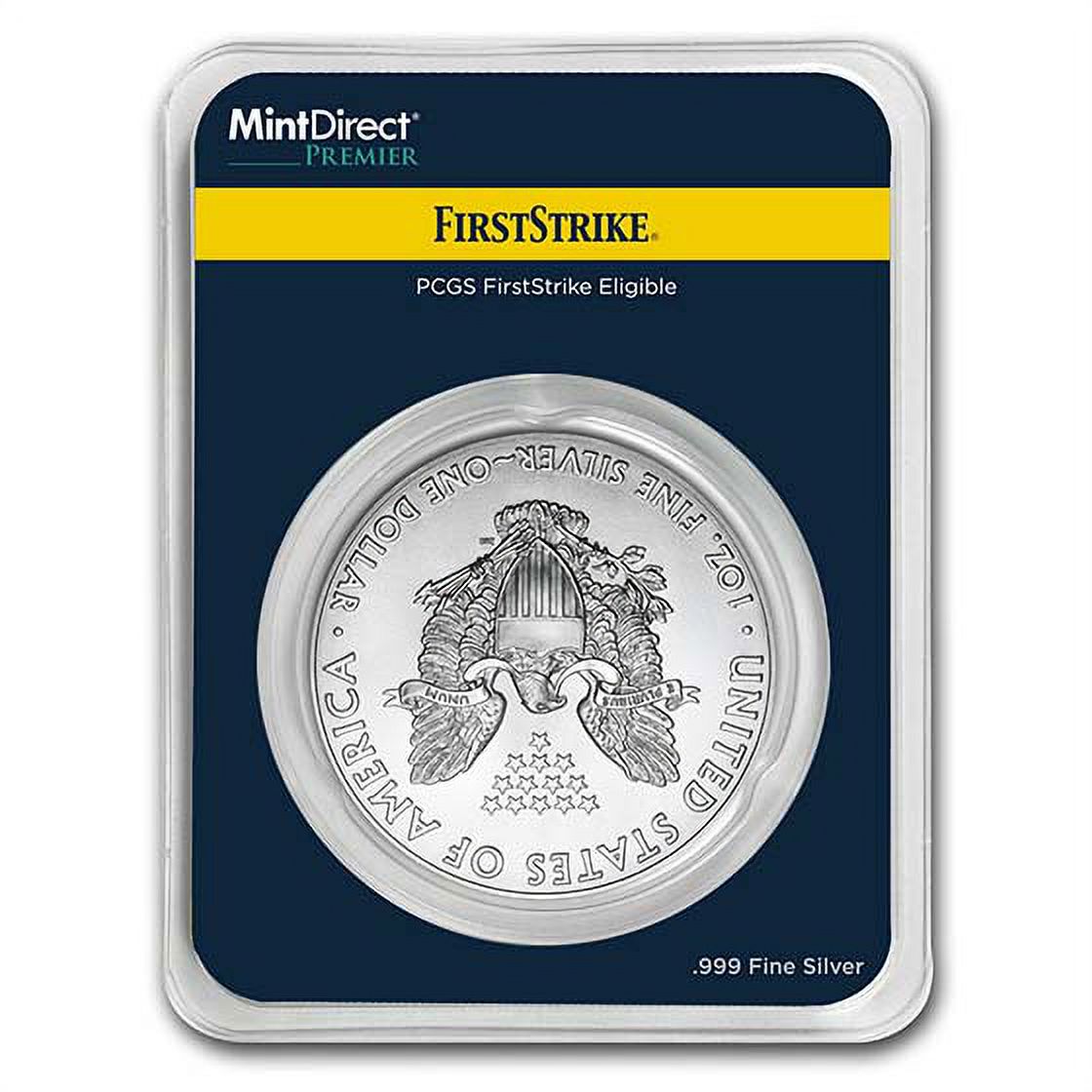 がきお 2021 1 oz Silver Eagle (Type 1) (MD Premier + PCGS