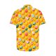 thumbnail image 3 of Blusas y camisas de manga corta con cuello en V Camisa estampada de Pascua para hombre Camisa abotonada Top de poliéster para hombre, 3 of 4