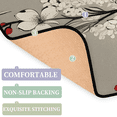 thumbnail image 3 of CURLYOOT Japanese Cherry Rug for Living Room Bedroom, 4x6 Ft Washable Area Rug, Non Slip Rugs for Entryway, Large Carpet for Indoor Dining Room, 3 of 7