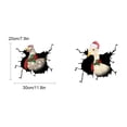thumbnail image 4 of Riwesomey PVC Navidad Auto pegatina portátil lindo extraíble Animal forma autoadhesivo automotriz ventana trasera calcomanía decoración regalo Automoción decorativa y accesorios Tipo 1 Riwesomey VI017198-01B, 4 of 6