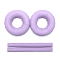 thumbnail image 2 of Voarmaks Kits de Almohadillas y Acolchado para Diadema en Colores del Arcoíris Compatibles con Sennheiser HD25 HD250BT HD25-II HD25S Il HMD25 (Set Morado LR), 2 of 9