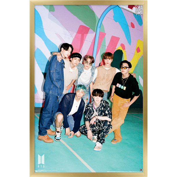 Trends International BTS BE Dynamite Court Wall