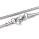 thumbnail image 2 of 1 collar de cadena de serpiente de acero inoxidable 304 con cierre de pinza de langosta, 2 of 2
