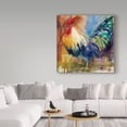 thumbnail image 3 of Trademark Fine Art 'Renegade Rooster' Canvas Art by Annelein Beukenkamp, 3 of 3