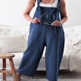 thumbnail image 2 of Generic Combinaison Décontractée pour Femmes, Coton et Lin, S/M/L/TG, 2 of 2