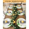 thumbnail image 4 of 13 Inch Round Placemats Set of 6, St. Patrick's Day Non Slip Heat Insulation PP Table Mats, Lucky Shamrock Hat Ladybirds Daisy Ombre Green Washable Place Mats for Kitchen Dining Party Table Decor, 4 of 7