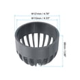 thumbnail image 2 of Uxcell Atrium Drain Grate Cover Round Outdoor Sewer Drain Pipe Fitting Adapter 4" 3, 2 of 5