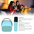 thumbnail image 3 of Portable BT Speaker With Microphone Set, Retro BT Speaker And Karaoke Machine With 6 Sound Effects, For Home Party, 3 of 8