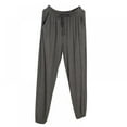 thumbnail image 1 of Men's Sleep Pants Lightweight Pajama Lounge Pant Modal Pajamas Long With Pockets, 1 of 5