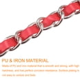 thumbnail image 4 of Unique Bargains Purse Chain Strap, 32' Purse Strap Shoulder Bag Replacement Strap, Red&Silver, 4 of 6