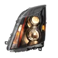thumbnail image 6 of MOSTPLUS Pair Black Headlights w/ Bulbs for 2008-2014 Cadillac CTS 4-Door Sedan Halogen, 6 of 9