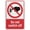 Warning Sign 3, variant on Do Not Switch Off Hand Symbol Sign 8"x12" Tin Sign Great For Garden And Yard Wall Decor