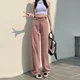thumbnail image 3 of Vaqueros deshilachados para mujer, coloridos, rectos, de cintura alta, largos, para primavera, ocio, combinables, ropa de calle, estilo coreano, elegantes, Harajuku, 3 of 6