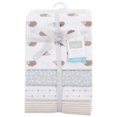 thumbnail image 2 of Hudson Baby Infant Cotton Flannel Receiving Blankets, Hedgehog, One Size, 2 of 2