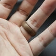 thumbnail image 4 of New Men Silicone Rings 7-12 Size Hypoallergenic Flexible Wedding Men Rub Prof P2E1, 4 of 6