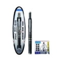 thumbnail image 1 of QualitChoice Clearl Nib Asvine Fountain Pen For Precision Writing Includes 5 Refillable Ink Cartridges Blue Ink black ErasableBlue】1+5, 1 of 4