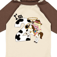 thumbnail image 4 of Inktastic I'm Two-cowgirl riding horse birthday Girls Long Sleeve Baby Bodysuit, 4 of 5
