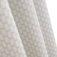 thumbnail image 4 of Cortinas Opacas con Ojales para Sala de Estar, 132 x 160 cm, Color Beige, 4 of 7