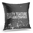 thumbnail image 1 of BOSDECO Housse de Coussin Artistique Noire Poussiéreuse pour Vos Graphismes Gris 20x20 Pouces, 1 of 1