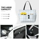 thumbnail image 3 of Fotbe Blue Checkboard Bolsa de Viaje para Playa - Resistente al Agua, Bolsa Tote de Gran Capacidad y Ligera con 7 Bolsillos para Mujeres y Hombres, 3 of 7