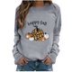 thumbnail image 1 of Sudaderas de Acción de Gracias Para Mujer, Moda Informal, Manga Larga, Cuello Redondo, Estampado, Tops Sin Capucha Para Mujer Odeerbi  ODB204478, 1 of 5